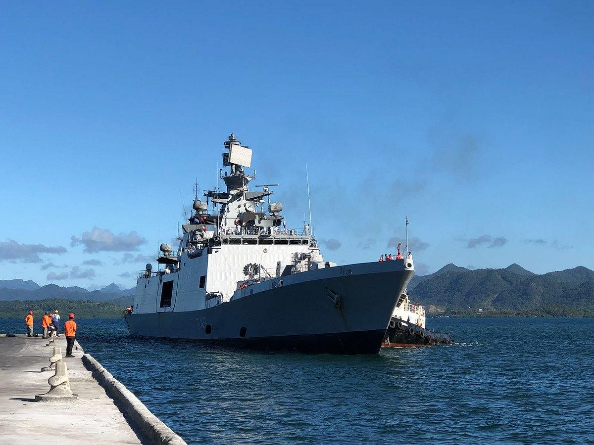 INS Sahyadri in Fiji