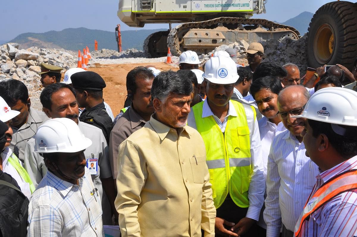 Andhra Pradesh Chief Minister N Chandrababu Naidu