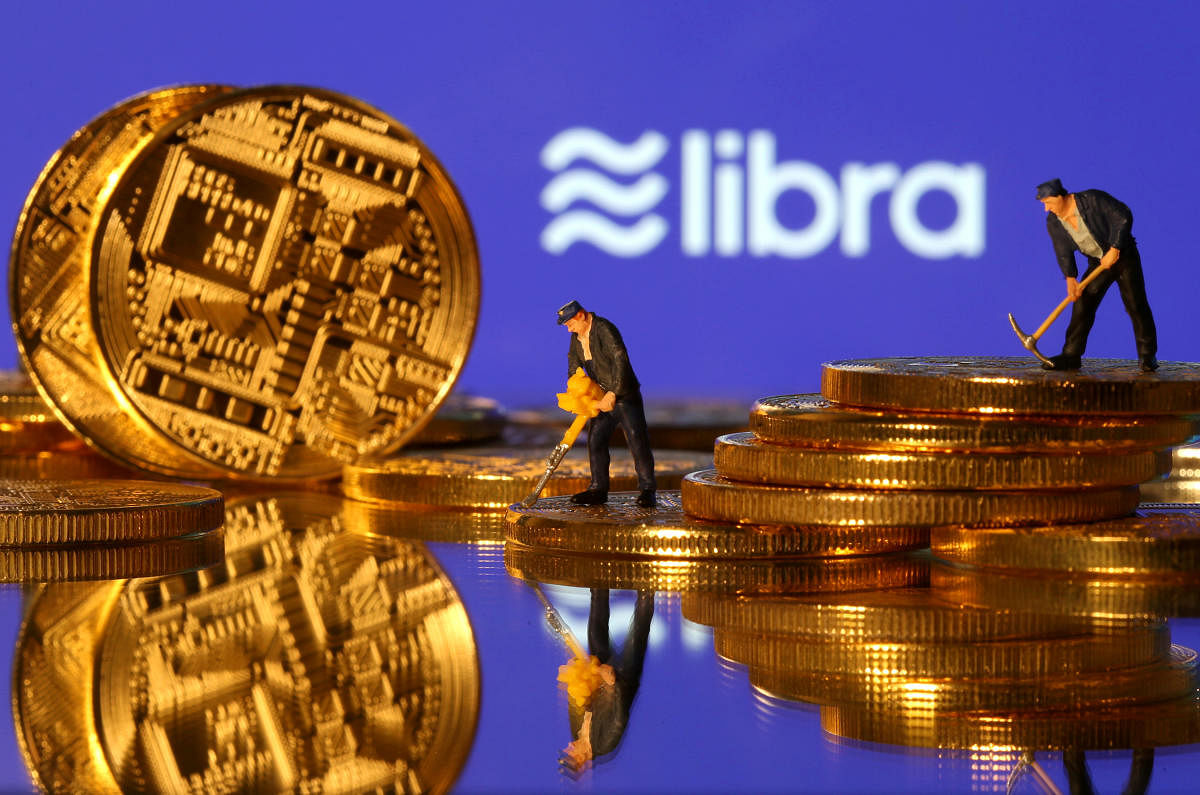 Facebook last month unveiled plans for Libra in an announcement that sparked fears of the unintended consequences of a loosely supervised global currency. (Reuters File Photo)