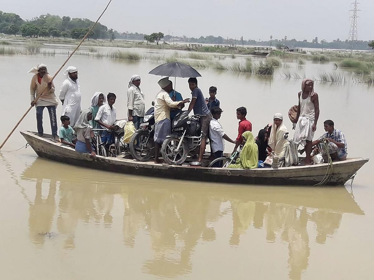 The flood situation remained grim in Bihar, where the death toll rose to 127 on Friday. (File Photo)