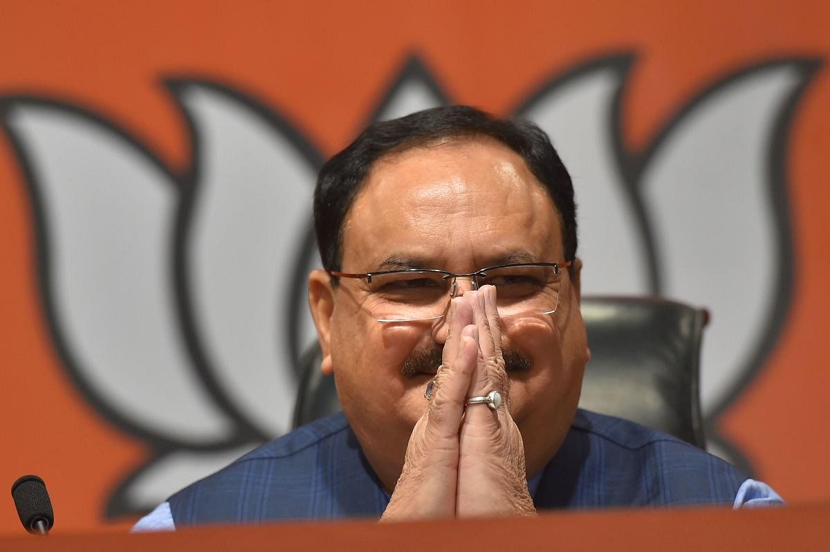 According to JP Nadda, Modi govt's first 50 days have been exemplary and many steps have been taken to improve lives of people. Photo credit: PTI