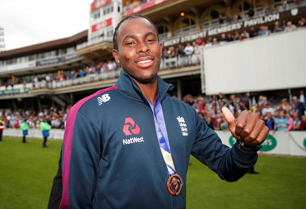 File photo of Jofra Archer. Photo credit: Reuters