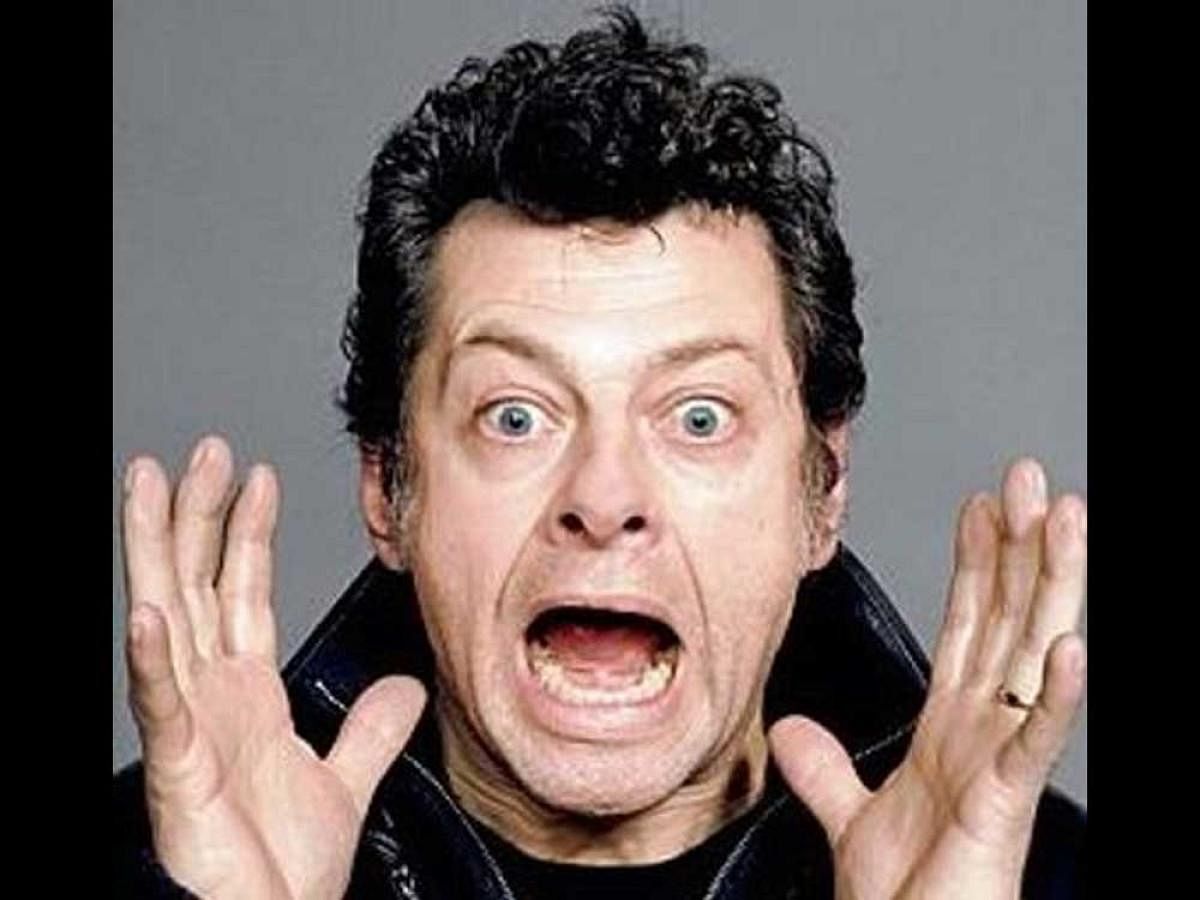 Actor Andy Serkis (DH Photo)