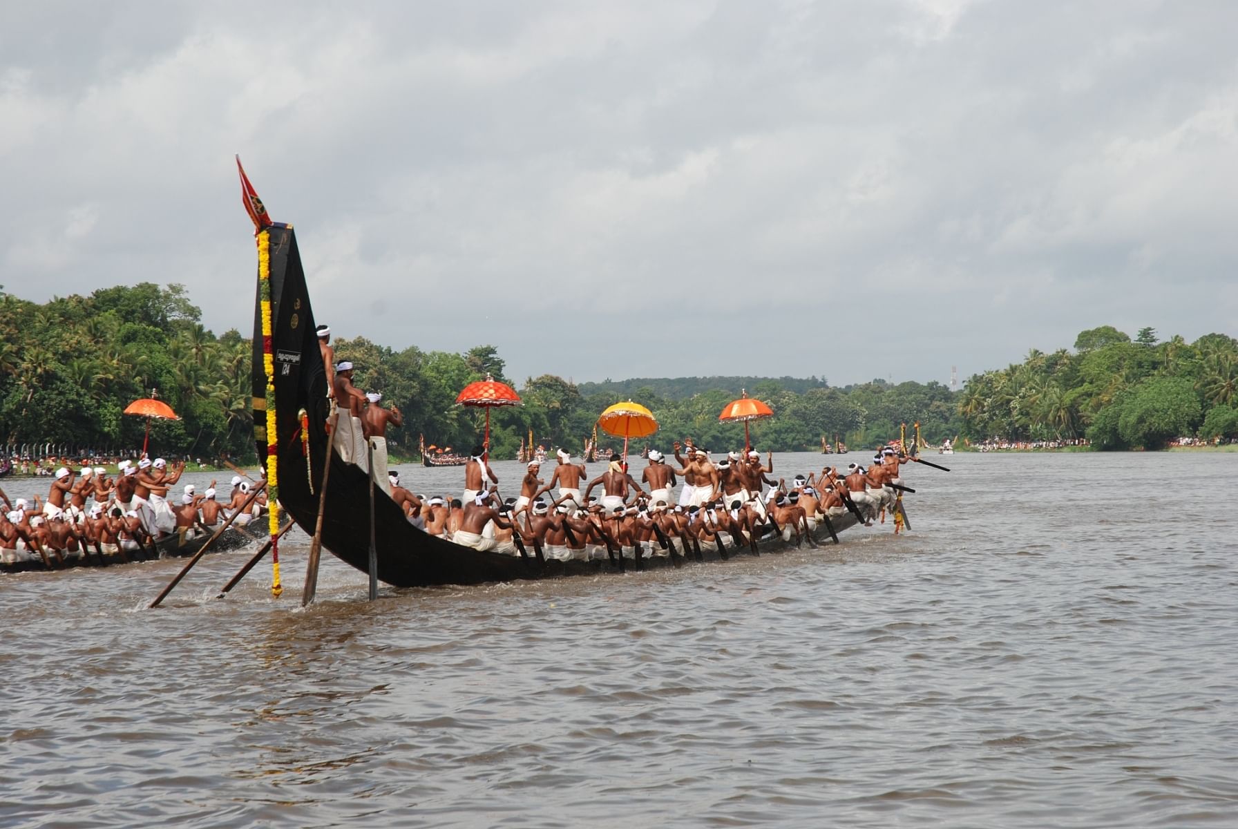 The snake boat race of Kerala is getting a major fillip as many leading corporate and celebrities are likely to bid for the maiden edition of Champions Boat League (CBL). (File Photo)
