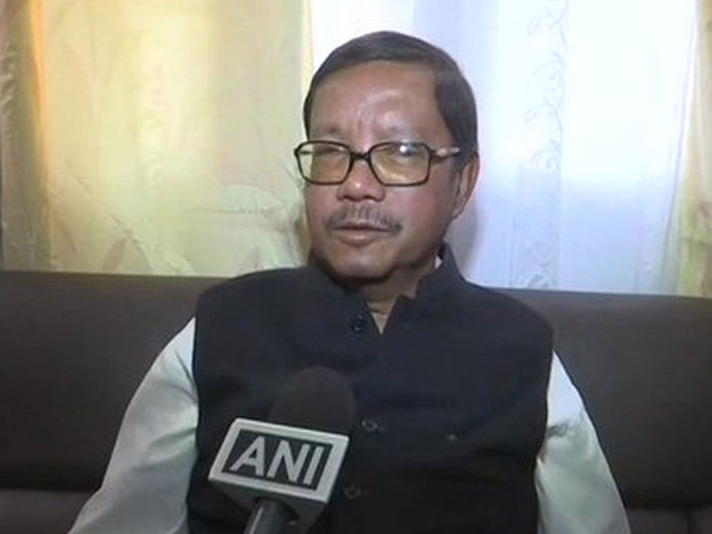 Meghalaya Assembly Speaker Donkupar Roy, passed away in a hospital in Haryana's Gurugram, this afternoon. He was 64-years-old. Photo credit: ANI Twitter
