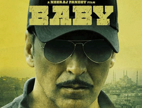 Superstar Akshay Kumar today unveiled the poster of his upcoming action-thriller Baby. Movie poster