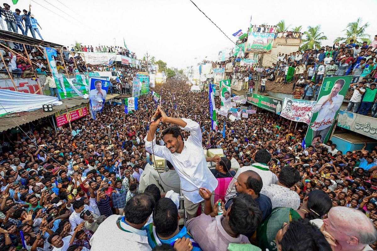The latest addition to the list is Andhra Pradesh. Keeping a poll promise, the Jagan Mohan Reddy government passed the Andhra Pradesh Employment of Local Candidates in Industries/Factories Act, 2019 on July 24. Photo - PTI 