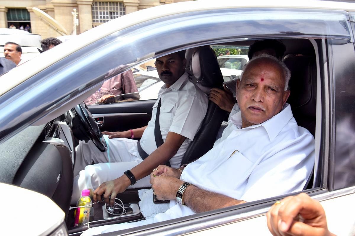 Karnataka Chief Minister B S Yediyurappa. (AFP Photo)