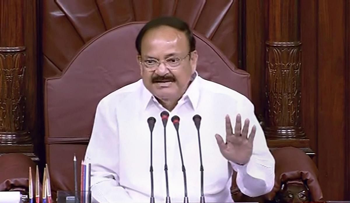 During the Zero Hour, Naidu said 15 members of Rajya Sabha belonging to 14 parties addressed him a letter dated July 25, 2019 conveying what they called their anguish and concern over passing of Bills without scrutiny by either Parliamentary Standing or Select Committees.