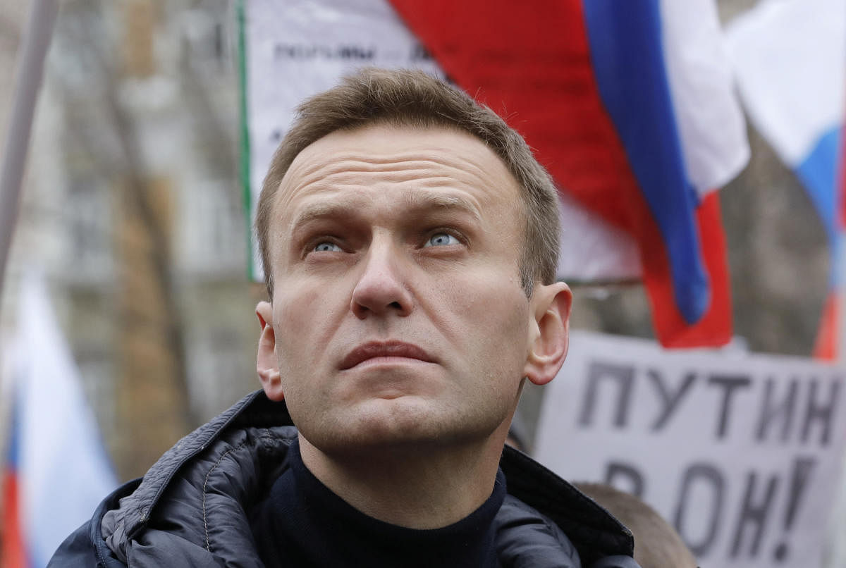 Russian opposition leader Alexei Navalny. (Reuters File Photo)