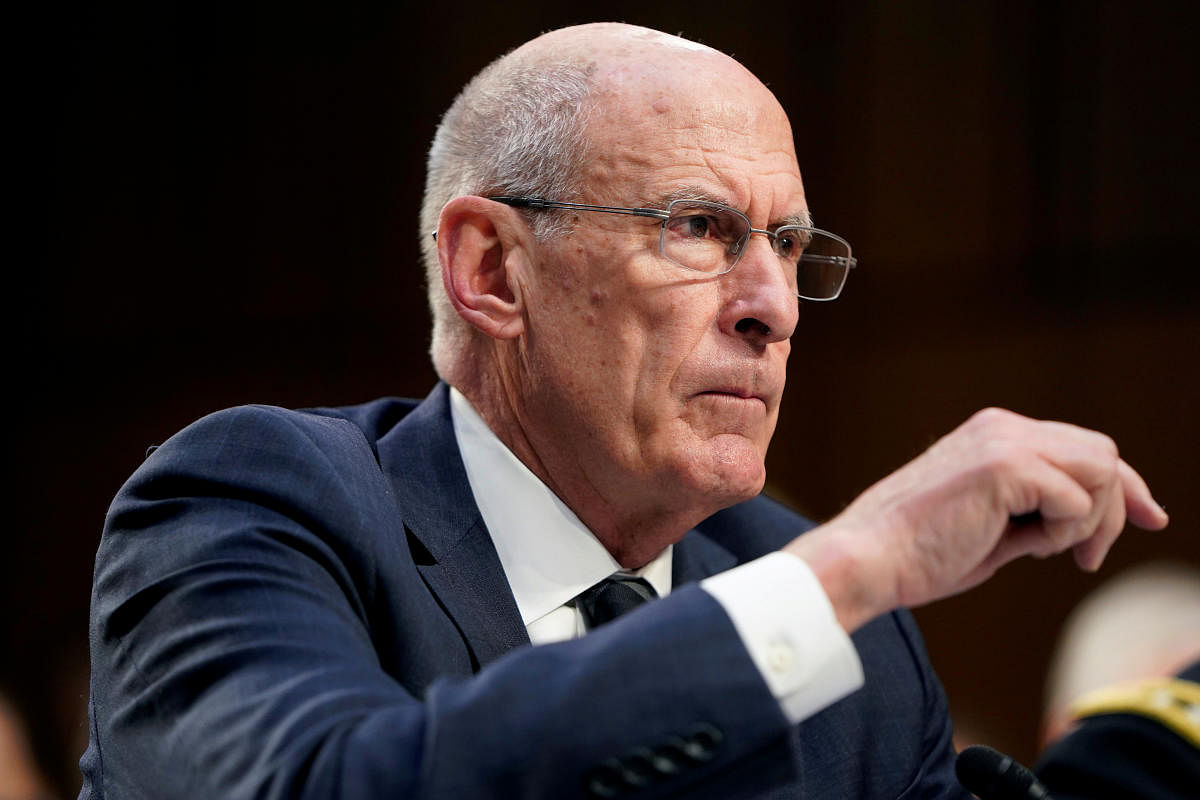 Director of National Intelligence Dan Coats was constantly at loggerheads with Trump (Reuters File Photo)