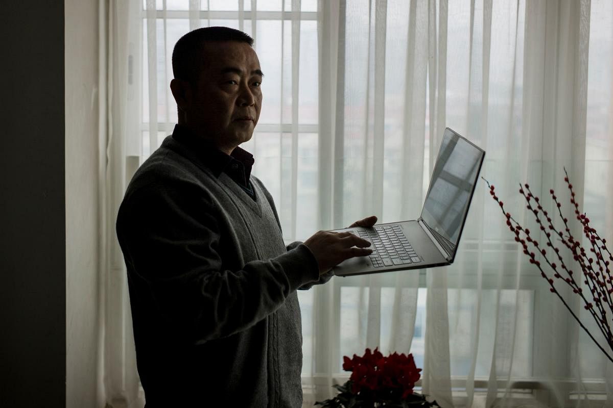 Chinese dissident Huang Qi (AFP Photo)
