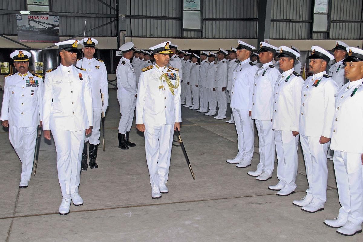 The Navy has started general court-martial against three of its senior officials after they were found guilty of dereliction of duties by a high-level inquiry panel probing a rare accident involving frontline warship INS Betwa in 2016. (PTI Photo)