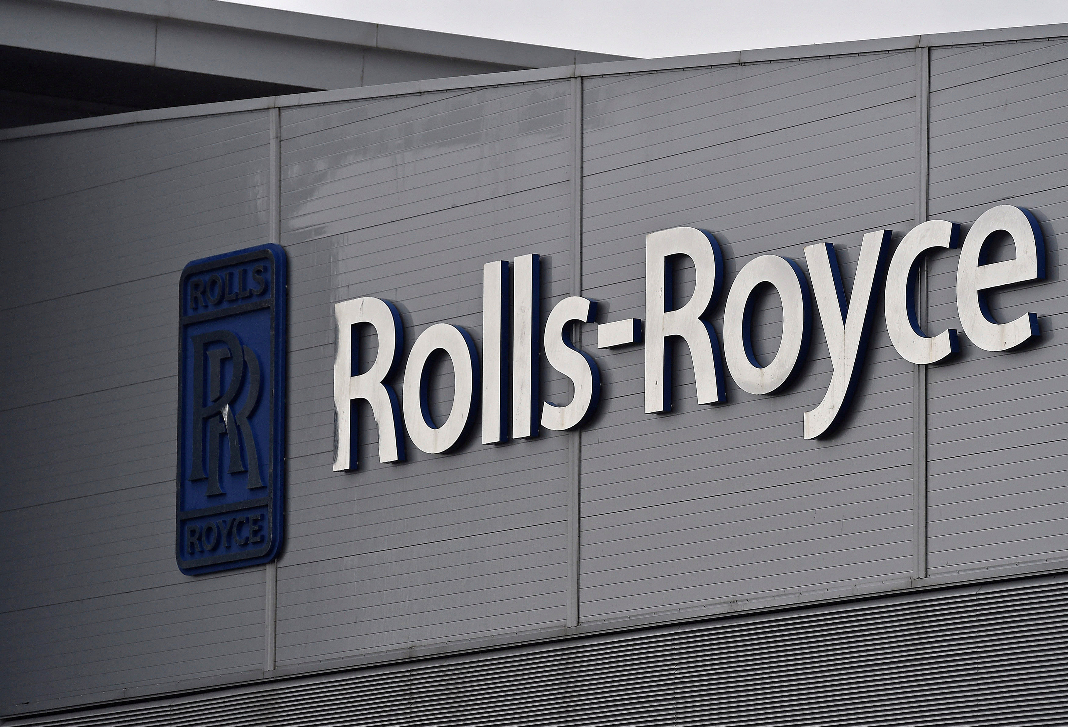 A Rolls-Royce logo. (Reuters Photo)