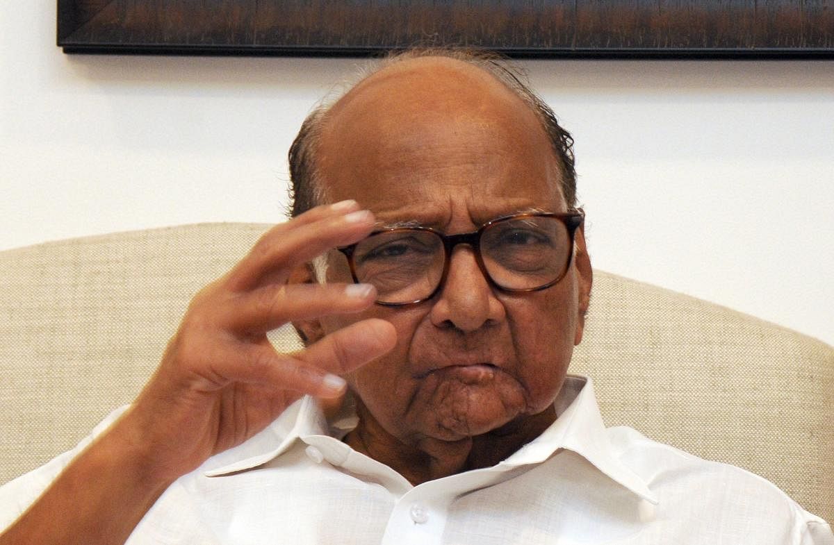 File picture of Sharad Pawar. Photo credit: PTI