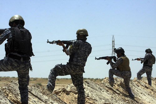 President Barack Obama considered options for military action to support Iraq's besieged government on Monday, and U.S. and Iranian officials held talks to stabilize the region, which has been roiled by the advance of Sunni rebels toward Baghdad. Reuters photo