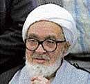A file photo of Ayatollah Hossein Ali Montazeri.