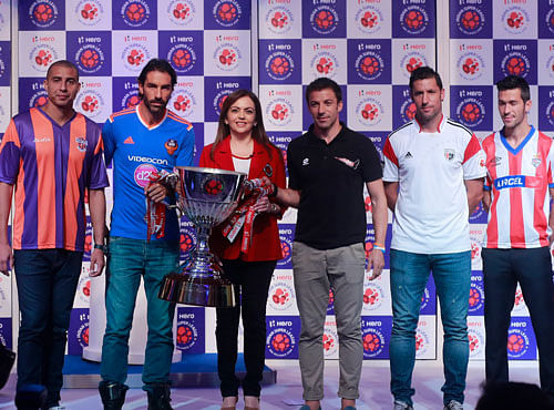 Mumbai City FC's German import Manuel Friedrich today said the much-anticipated Indian Super League is the country to make football the number one sport in India. AP file photo of  the unveiling of the ISL trophy in Mumbai.