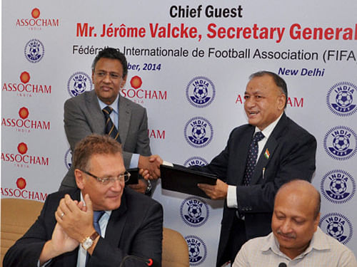 FIFA's secretary general Jerome Valcke today said the presence of big names in the Indian Super League (ISL) will help the cricket-obsessed nation develop a football culture and could brighten the national team's chances of qualifying for the World Cup.AP Photo