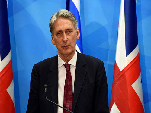 'We believe that in other areas of Iran, the risk to British nationals has changed, in part due to decreasing hostility under President Hassan Rouhani's government,' said Foreign Secretary Philip Hammond. AP file photo