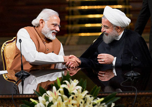 Prime Minister Narendra Modi on Monday pledged up to $500 million to develop the Iranian port of Chabahar, to try to give India trade access to Iran, Afghanistan and Central Asia. The route is currently all but blocked by Pakistan, long at odds politically with India. PTI file photo
