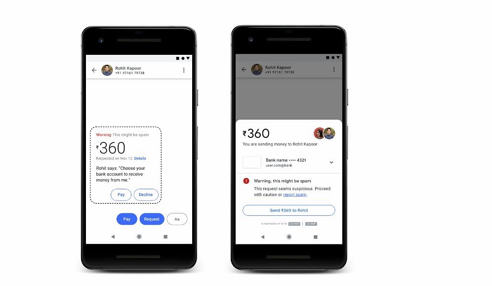 Google Pay gets more secured in India; picture credit: Google India