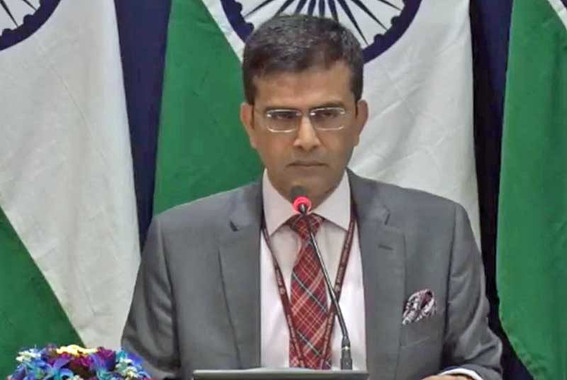 Raveesh Kumar, official spokesperson of the Ministry of External Affairs. File photo.  