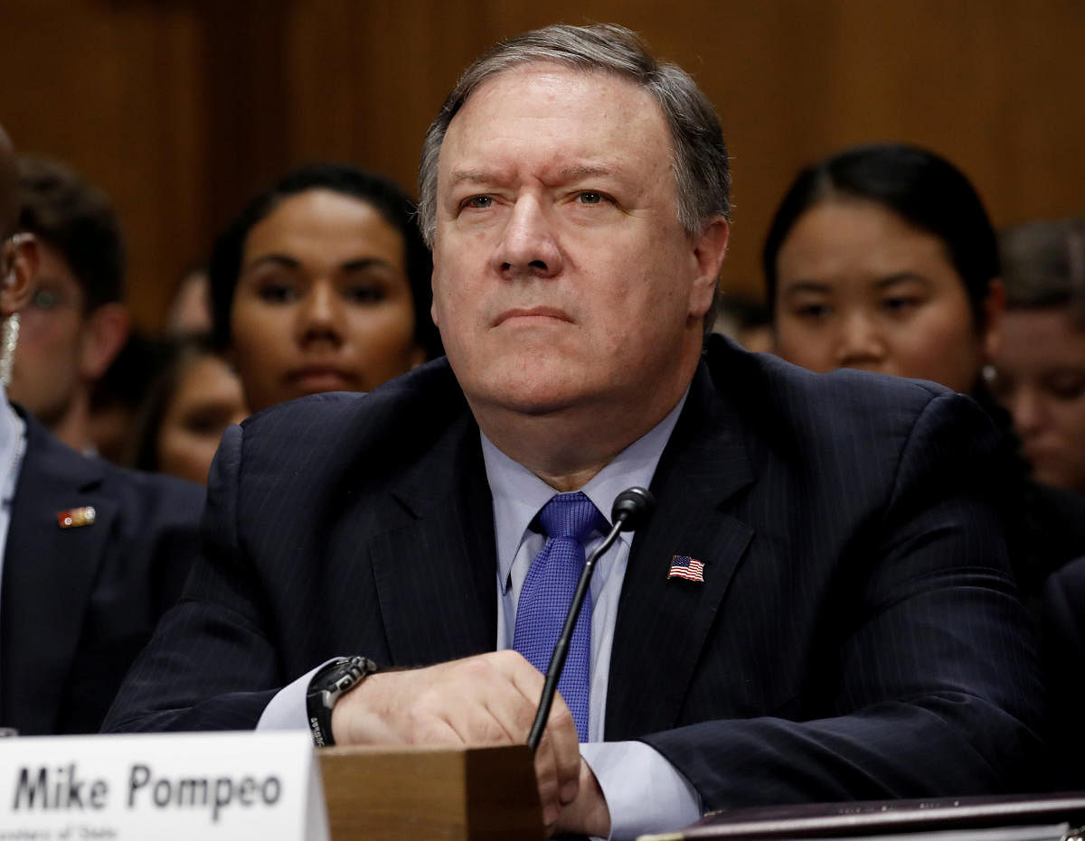 Pompeo said that Iranian People are beginning to see that it is not the model that they want. (Reuters)