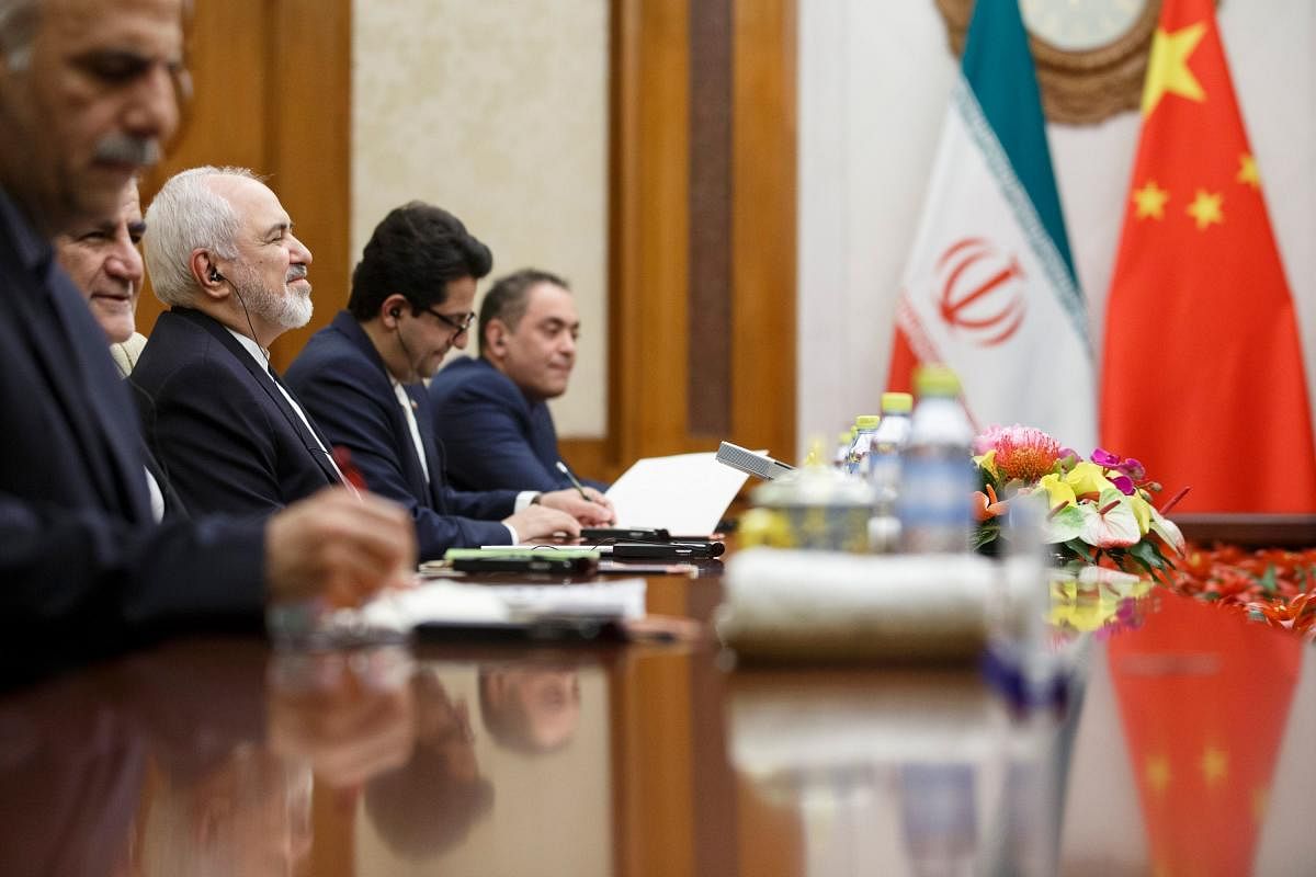 "We are certain... there will not be a war since neither we want a war nor does anyone have the illusion they can confront Iran in the region," Mohammad Javad Zarif told state-run news agency IRNA at the end of a visit to China. AFP File photo