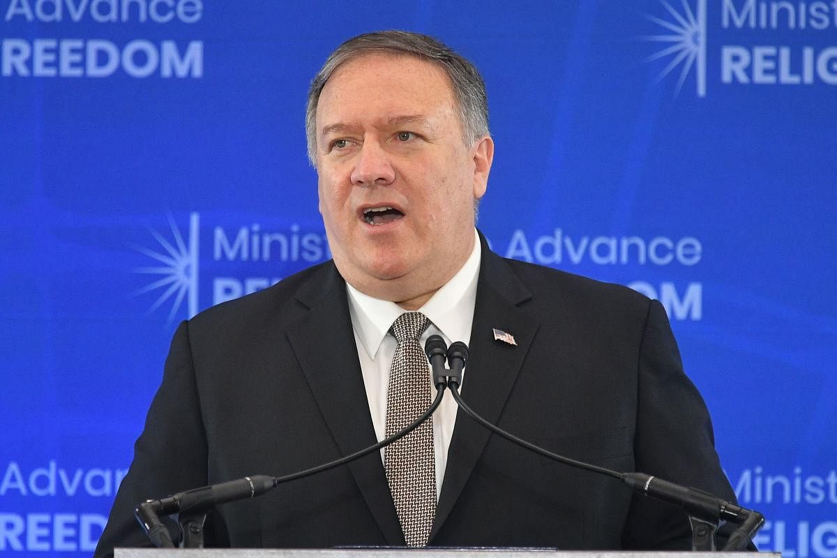 US Secretary of State Mike Pompeo claimed that Iran had increased their level of sensitive nuclear activities (AFP Photo)