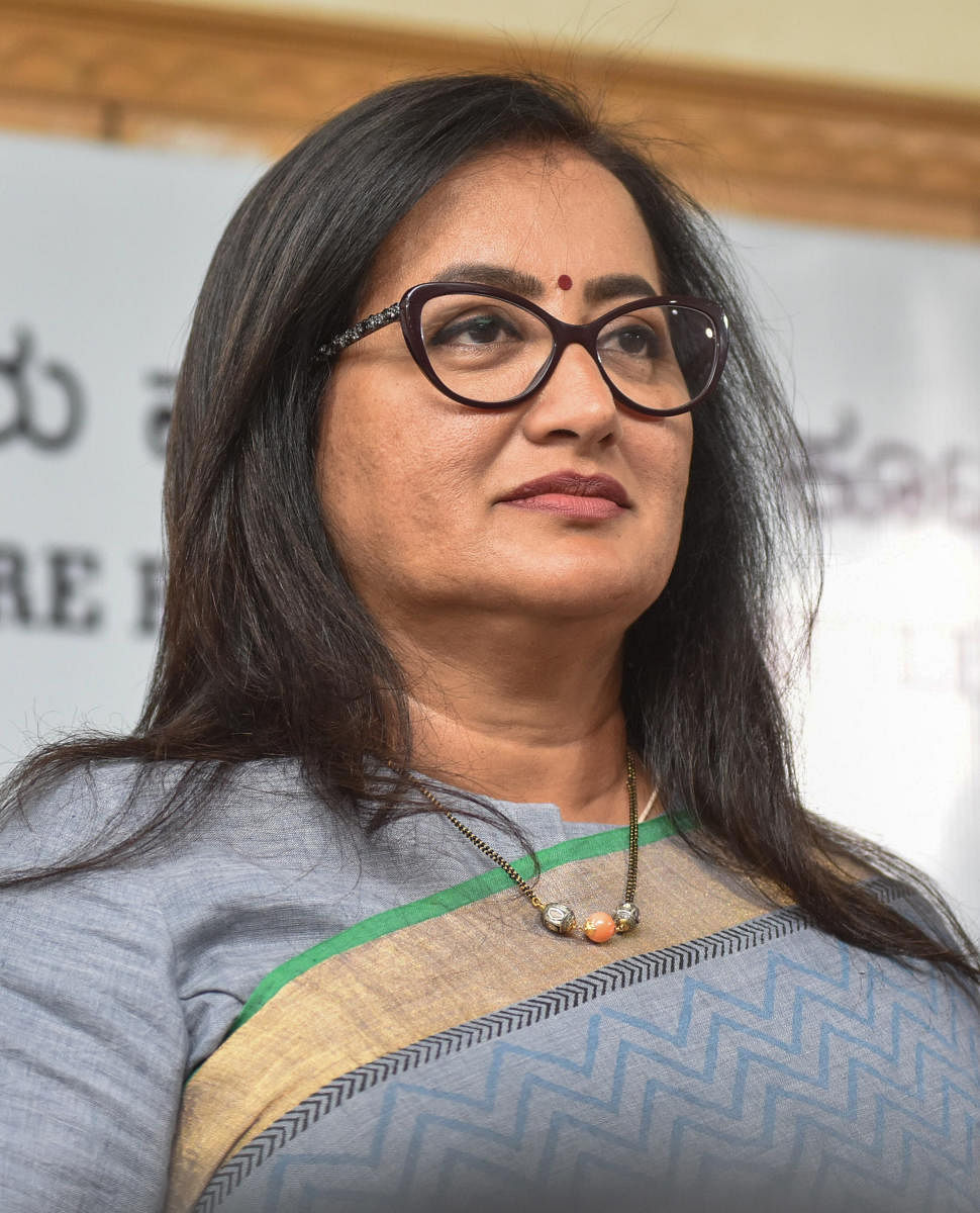 Independent MP from Mandya, Sumalatha Ambareesh. (File Photo)