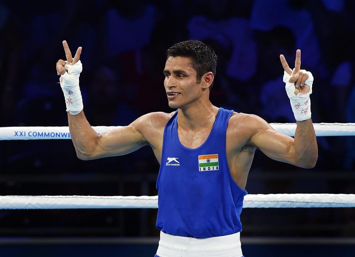 Commonwealth Games gold medallist Gaurav Solanki and 2019 India Open silver medallist Govind Sahani assured two more medals for India. (PTI Photo)