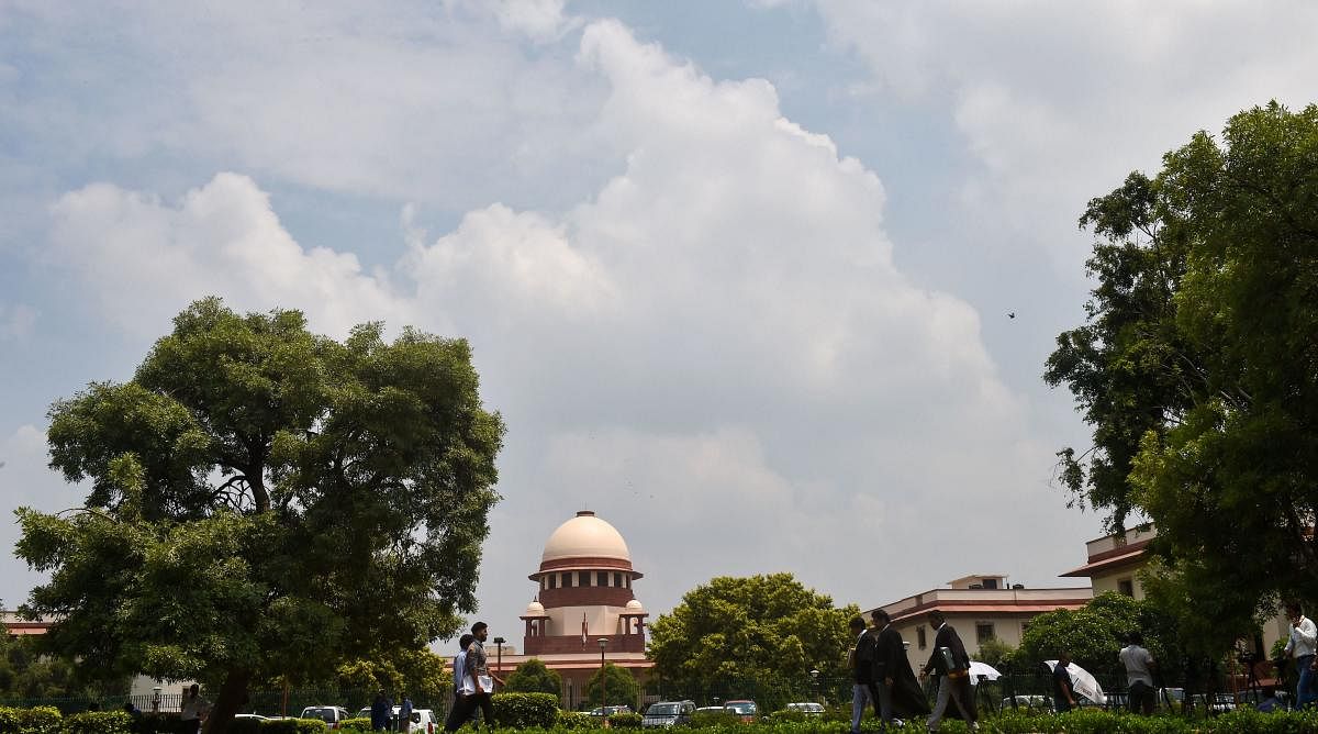 The Supreme Court of India, in New Delhi, Thursday, Aug 1, 2019. (PTI Photo)