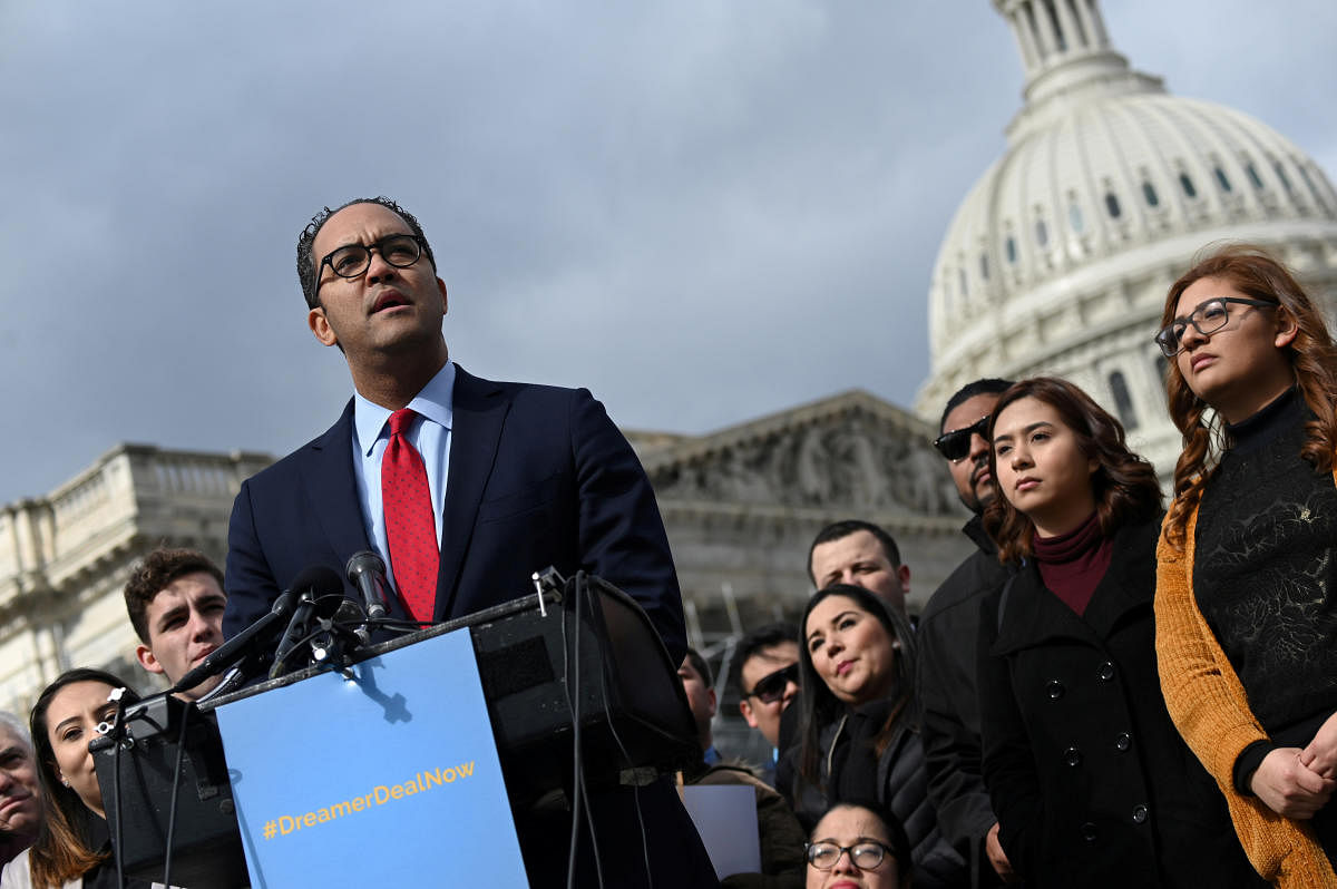 Will Hurd made the decision "in order to pursue opportunities outside the halls of Congress to solve problems at the nexus between technology and national security," he said in a statement.