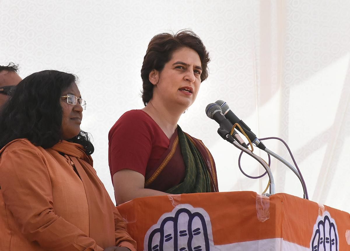 Priyanka Gandhi had given a call for a state-wide three-day signature campaign as part of a Congress strategy to build pressure to ensure justice to the rape victim (PTI File Photo)