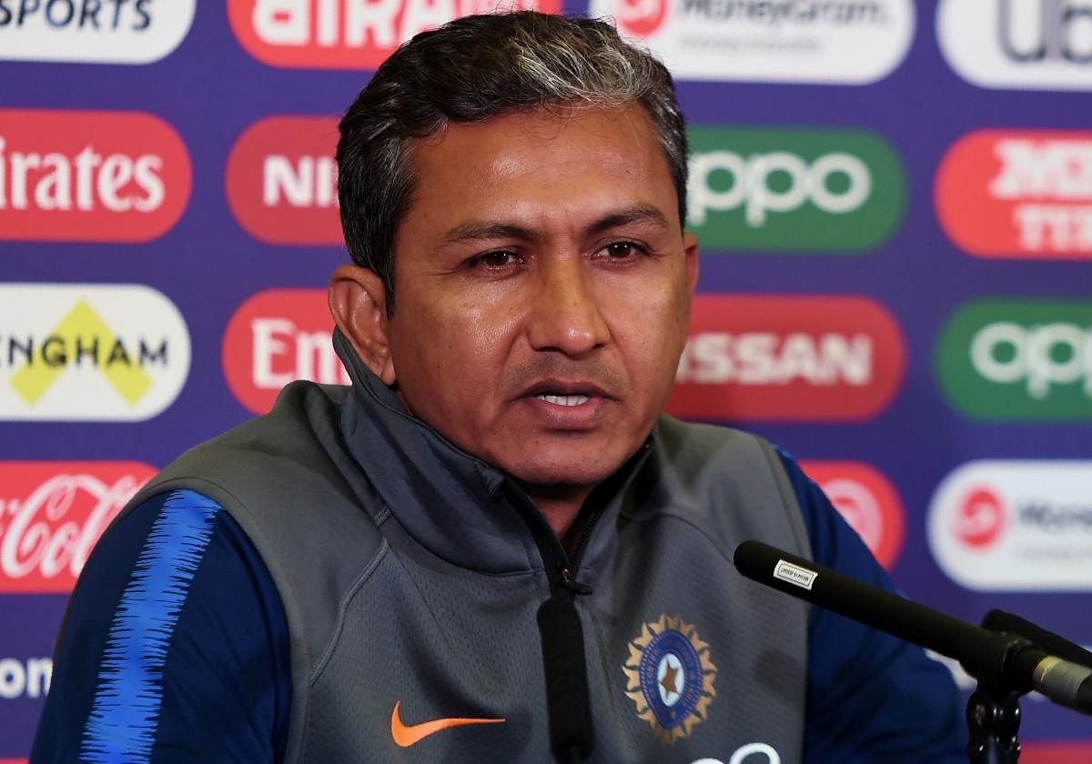 Sanjay Bangar, the current batting coach, is under fire for the team's constant poor performances in crunch games (AFP File Photo)