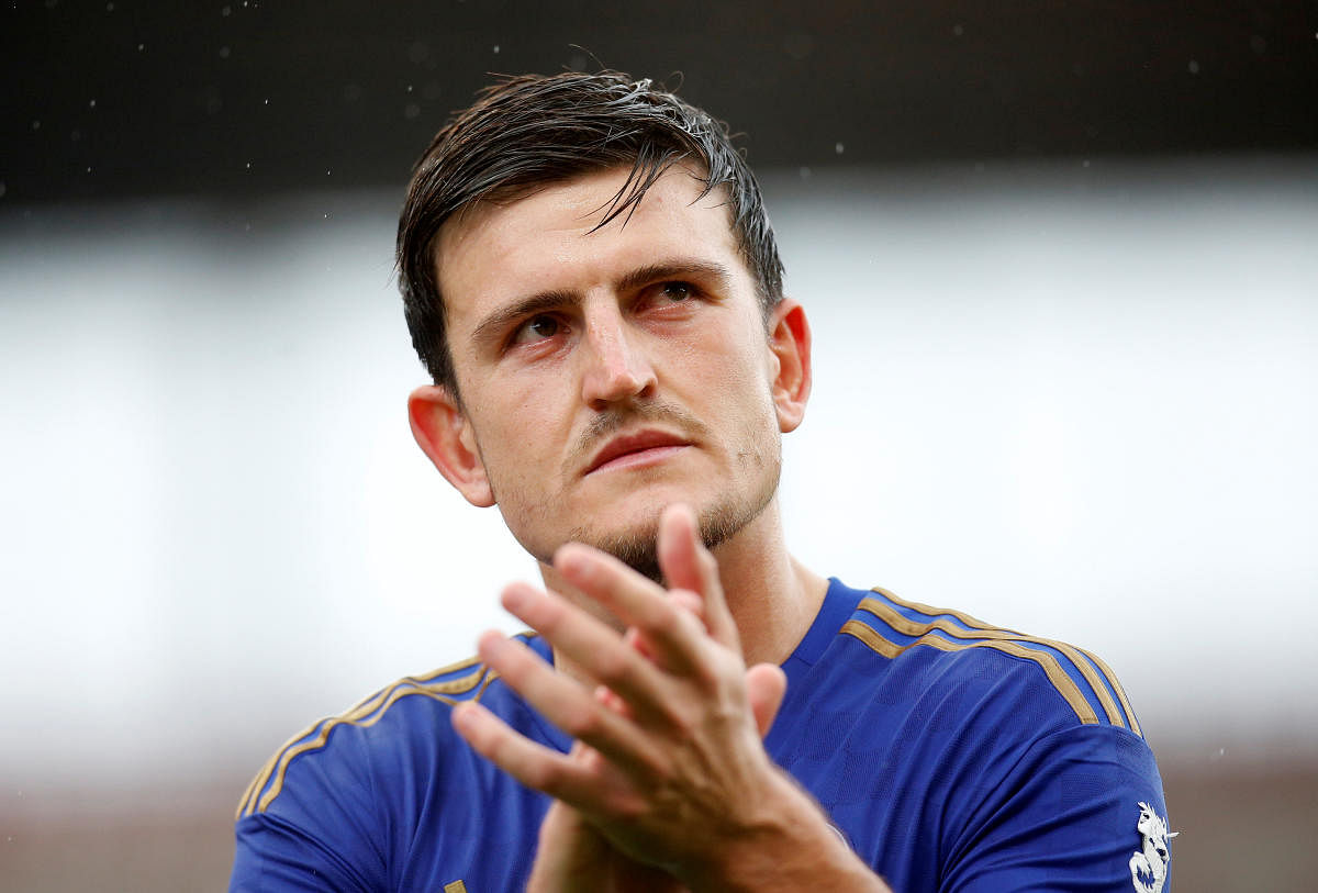 Harry Maguire is set to become the world's most expensive defender after Manchester United (Reuters Photo)