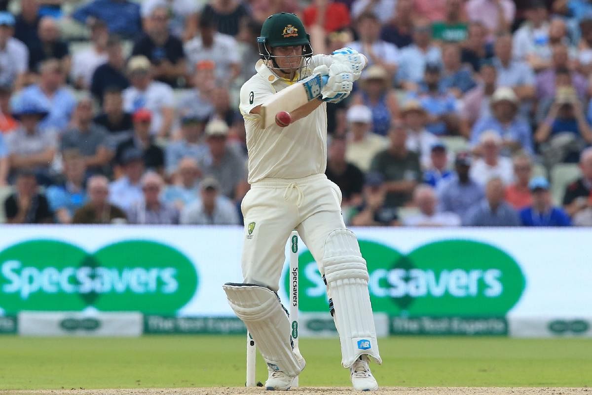 Pattinson has rested his hopes on Smith to pull Australia out of the danger zone. Photo credit: AFP