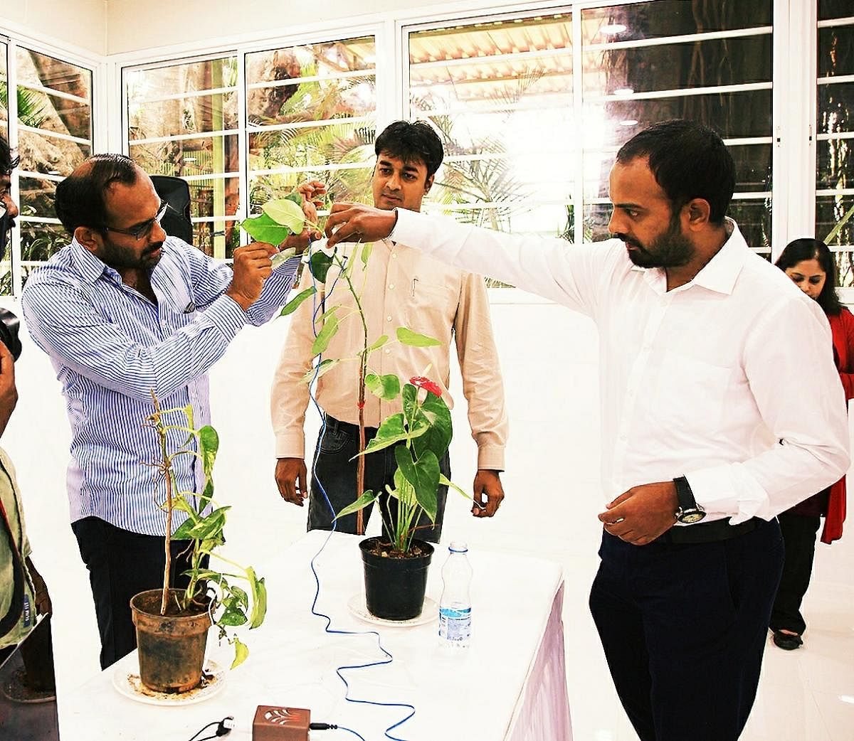 Project Vruksha Foundation is working on ‘Vrukshadhwani’, understanding the feelings of trees and plant. They are using a MIDI (Musical Instrument Digital Interface) which translates signals from trees to sounds and music.