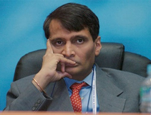 The Shiv Sena is apparently unhappy with the BJP's plans to induct former union minister and technocrat Suresh Prabhu into the union cabinet and give him a plum portfolio, party leaders said here Saturday. PTI file photo