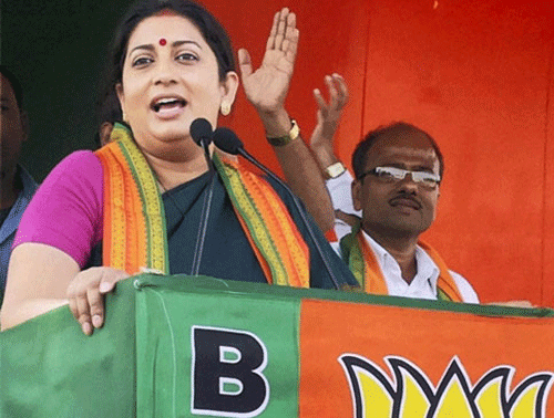Human Resource Development (HRD) Minister Smriti Irani on Wednesday objected to a Shiv Sena member's remark that youth were being radicalised at "some" of the Madarsas and dubbed it as "absolutely wrong".pti file photo