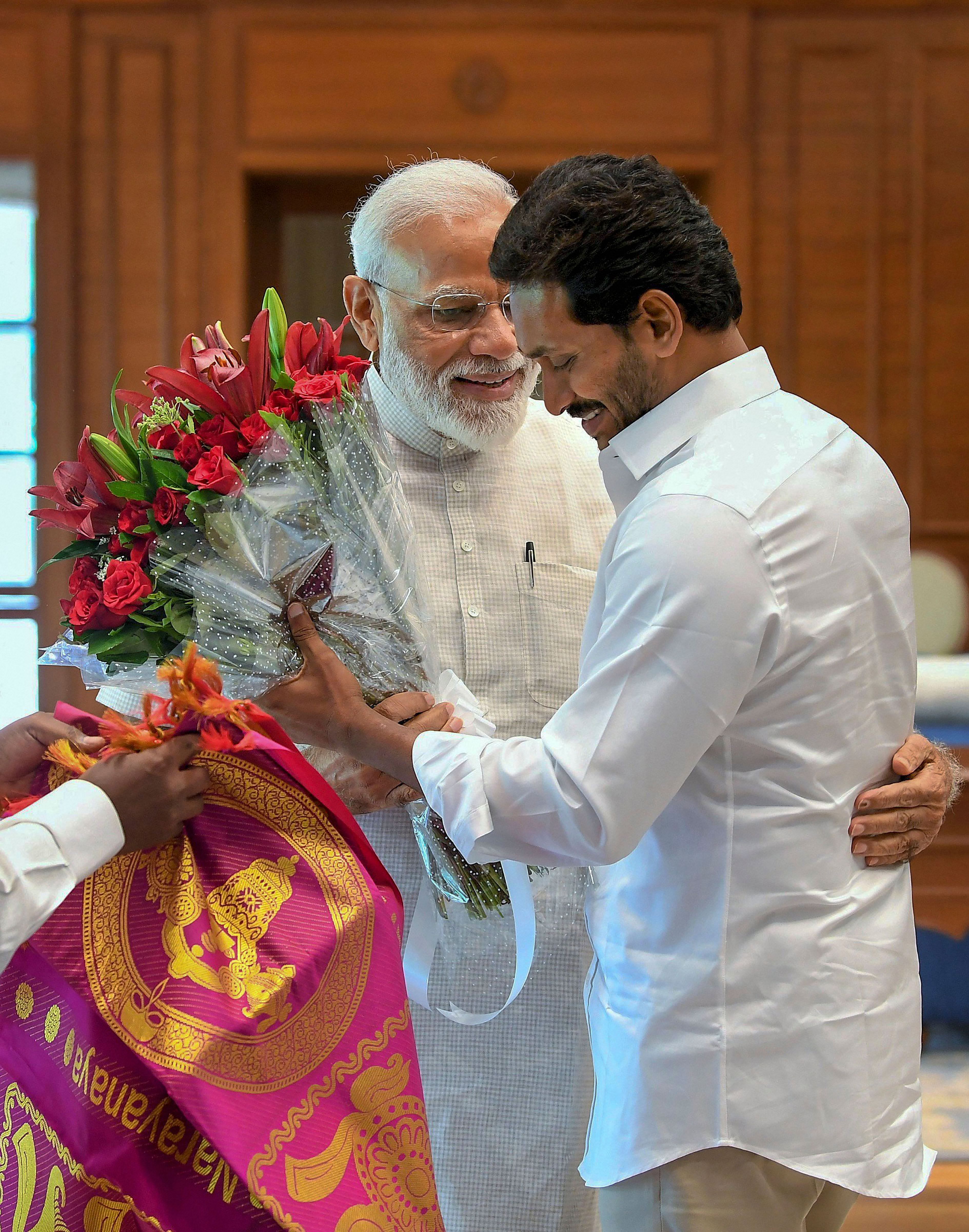 All the three major political parties in the Telugu states of Andhra Pradesh and Telangana have come in total support of the union government’s decision to do away with the special status given to the state of Jammu and Kashmir. (PTI Photo)