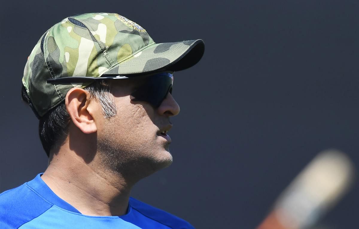 File picture of MS Dhoni. Photo credit: AFP