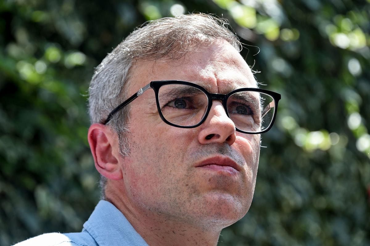 Former Chief Minister of Jammu and Kashmir Omar Abdullah (AFP File Photo)