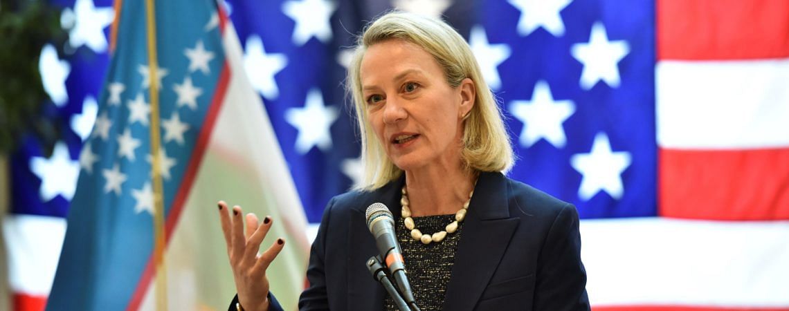 Alice Wells, a senior US diplomat, arrived here to hold key bilateral talks with Pakistani leaders. (Photo - U.S Embassy)