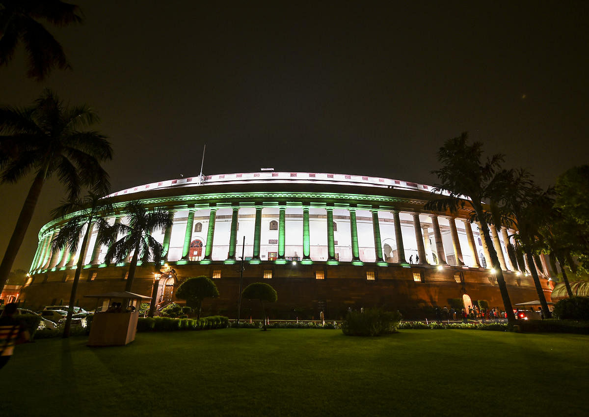 While NCP abstained from voting though it supported the Jammu and Kashmir Reorganisation Bill, Trinamool Congress walked out over the way the Bill was brought in Rajya Sabha. The bill was passed by 125-61. (PTI Photo)