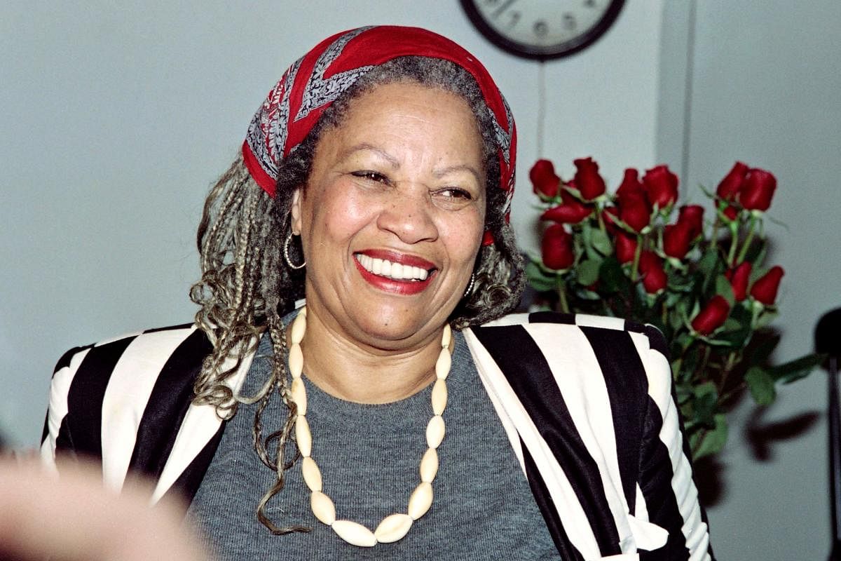 US author Toni Morrison. AFP file photo