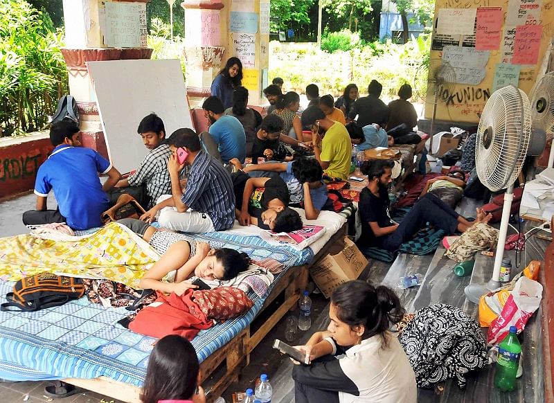 Jadavpur University has decided to provide accomodation to about 12 new admissions from Kashmir valley in its hostel immediately on a priority basis. (PTI File Photo)