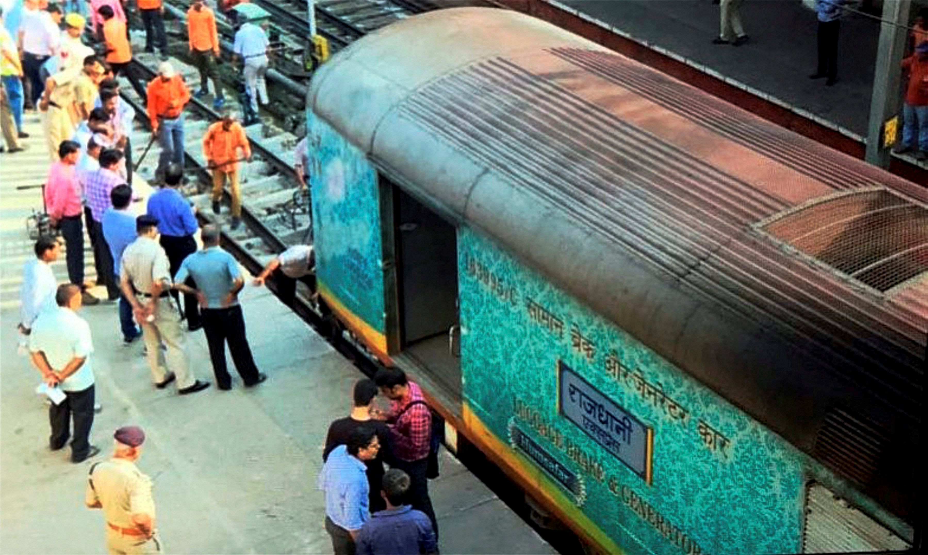 Railways has suspended a train ticket examiner and taken a waiter off duty after a woman was allegedly molested by them on board the Delhi-Ranchi Rajdhani Express. (PTI Photo)