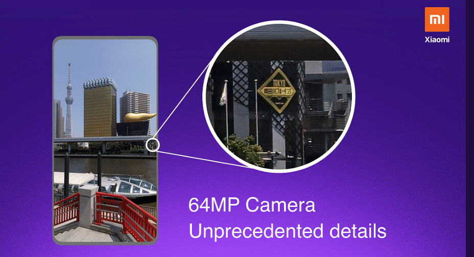 Xiaomi showcases the 64MP camera, which will be coming in soon-to-be released Redmi phone